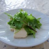 塩麹豆腐のサラダ